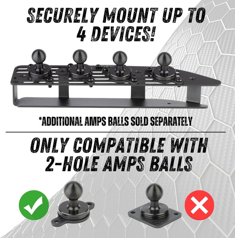 Bulletpoint RubiGrid Metal Dash Mount Phone Holder Compatible with 2022+ Chevrolet Silverado & GMC Sierra - Image 5